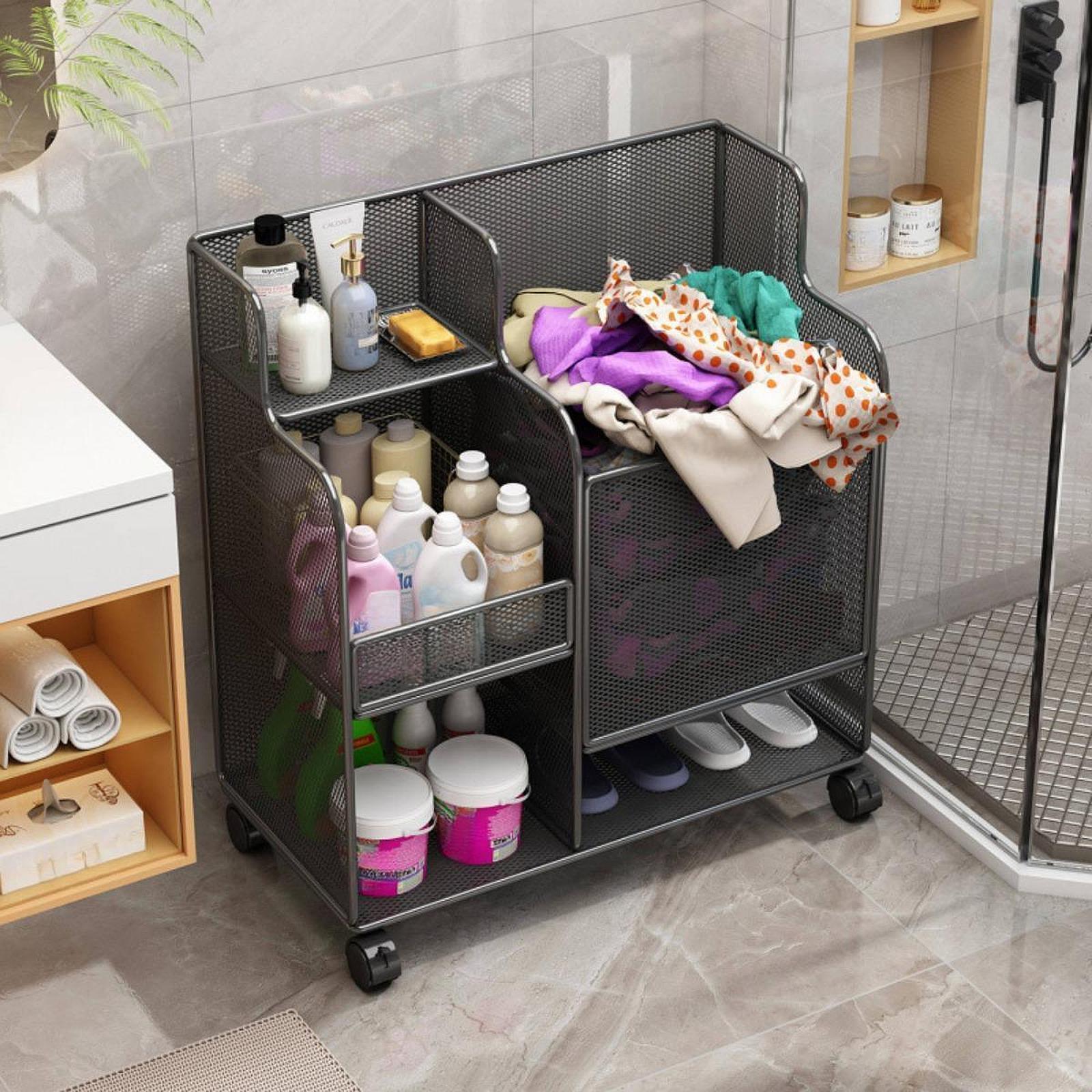 Sports Equipment Organizer Rack - Stojak na sprzęt sportowy na kółkach,