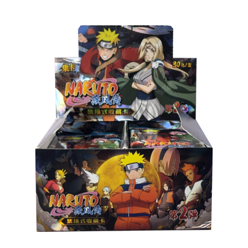 Sports Equipment For Kindergarten - Kolekcja kart kolekcjonerskich Naruto od Bandai,