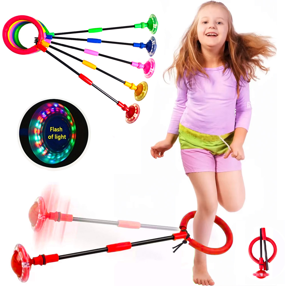 Flash Jumping Rope Ball Kids O – Sports Equipment For Kindergarten recenzja i cena