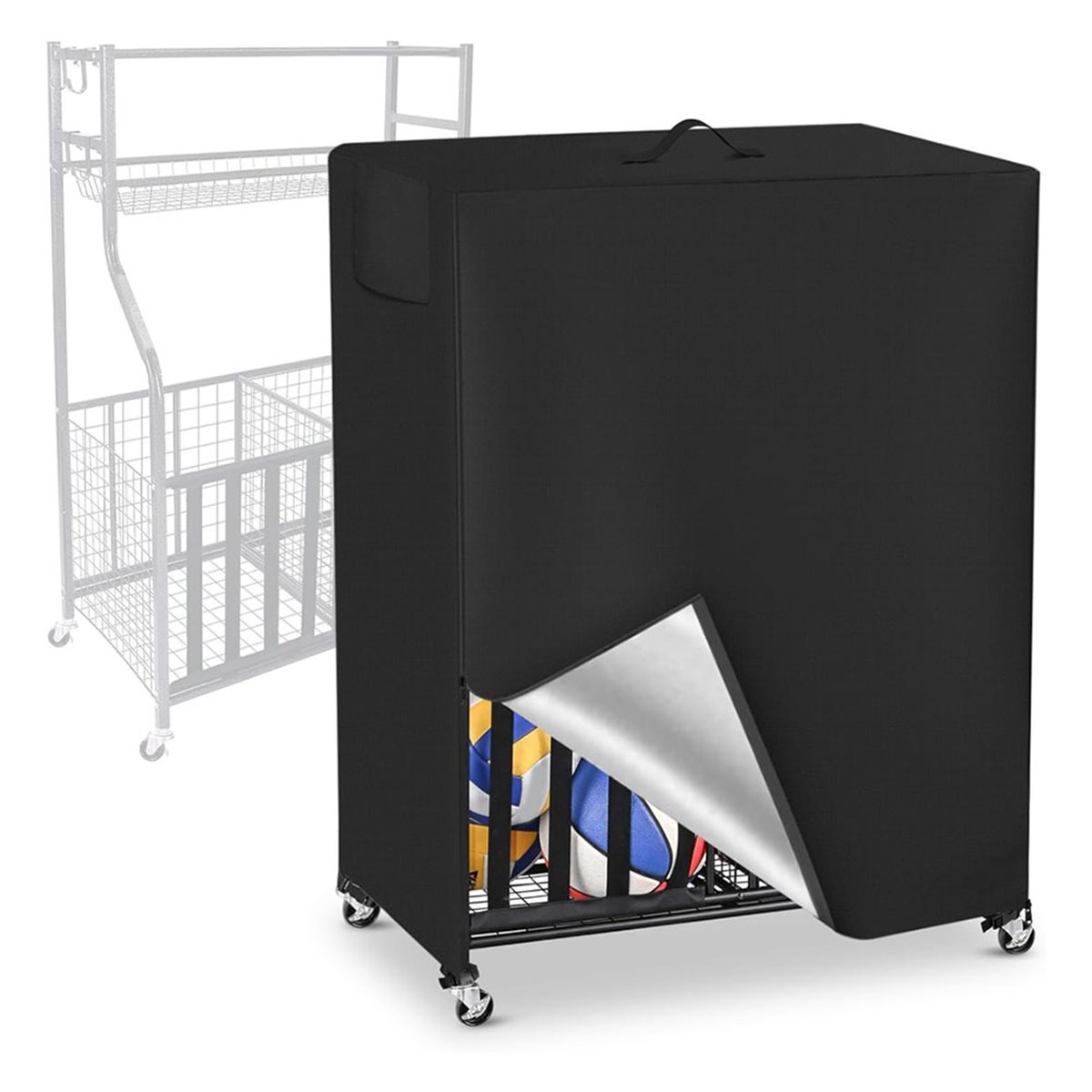 Pokrowiec na stojak na piłki d – Sports Equipment Organizer Rack recenzja i cena