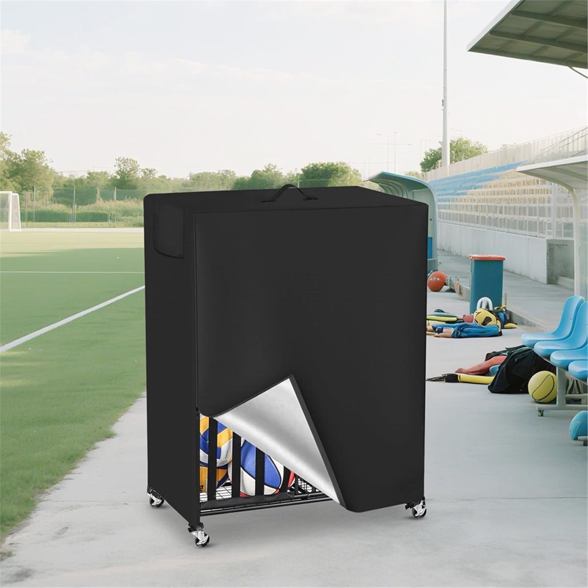Pokrowiec na stojak na piłki d – Sports Equipment Organizer Rack recenzja i cena