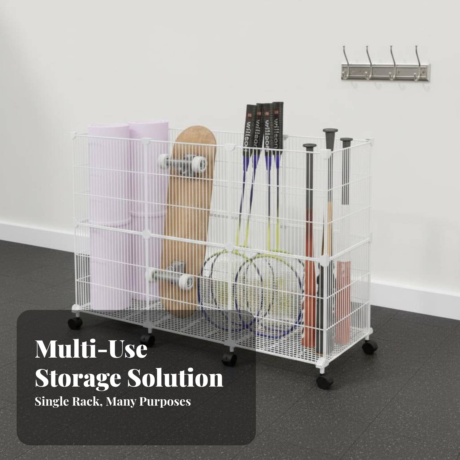Wózek do przechowywania sprzęt – Sports Equipment Organizer Rack recenzja i cena