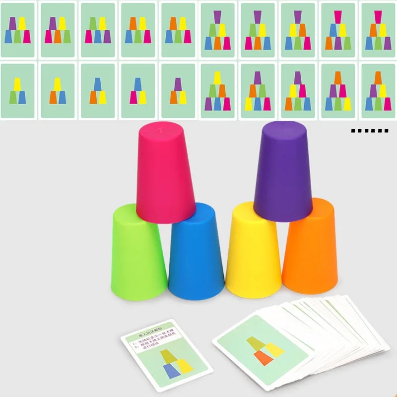 Zabawki Montessori Mini Stack  – Sports Equipment For Kindergarten recenzja i cena