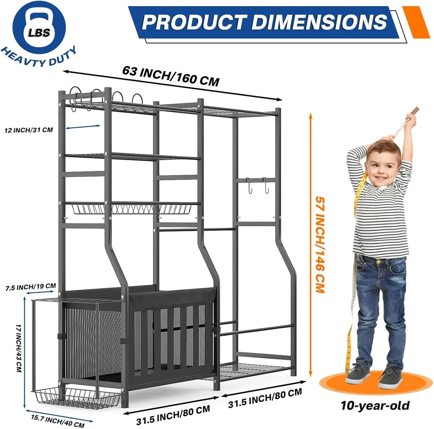 Wytrzymały organizer do garażu – Sports Equipment Organizer Rack recenzja i cena