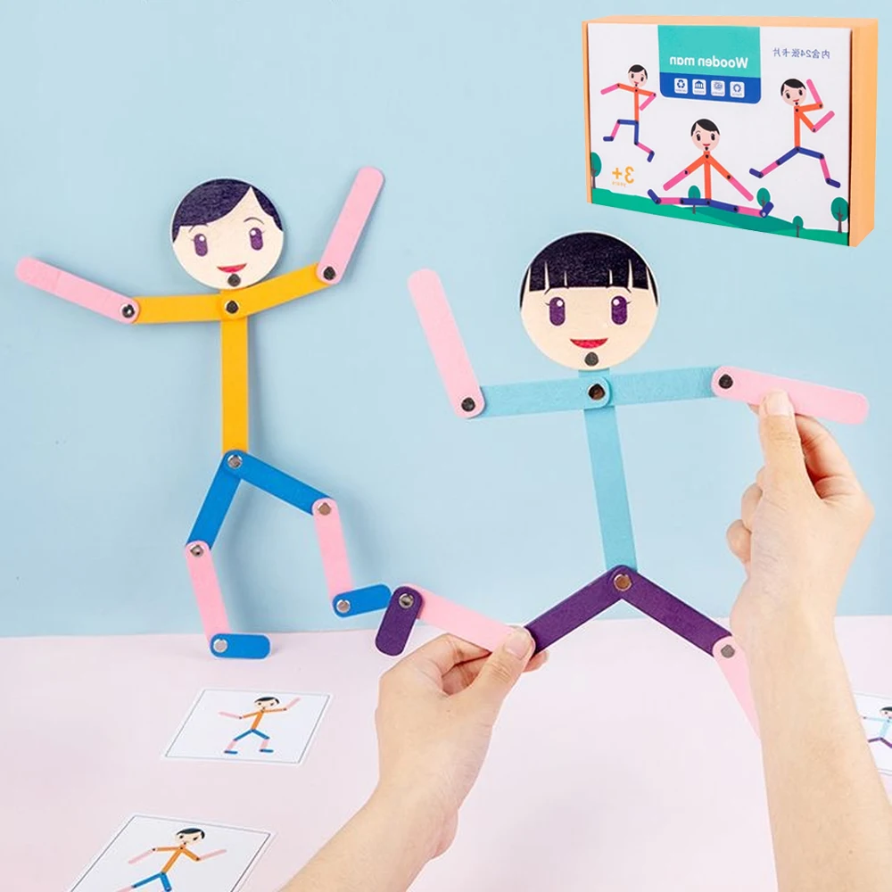 Sportowy drewniany mężczyzna m – Sports Equipment For Kindergarten recenzja i cena